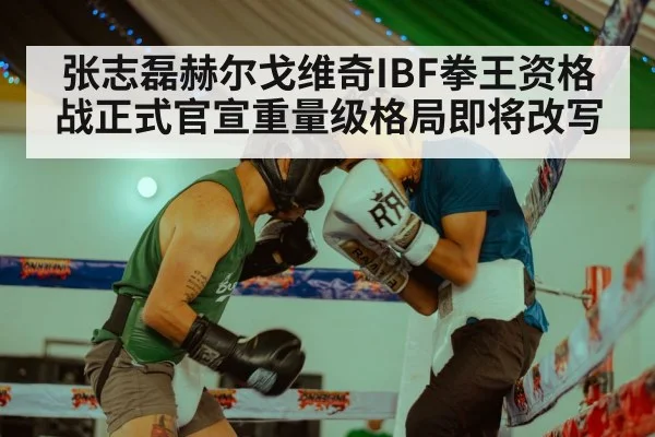 张志磊赫尔戈维奇IBF拳王资格战正式官宣重量级格局即将改写